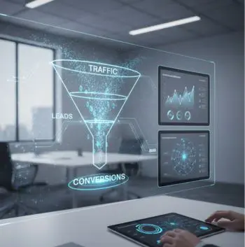 Funnels con inteligencia artificial que atraen clientes y captan leads de forma automática